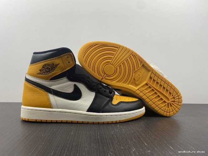 Toe Jordan 1 555088-711 Yellow Air OG High 0704